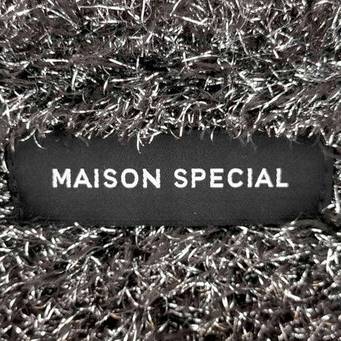 メゾンスペシャル MAISON SPECIAL メタリックヤーンカーディガン レディース FREE