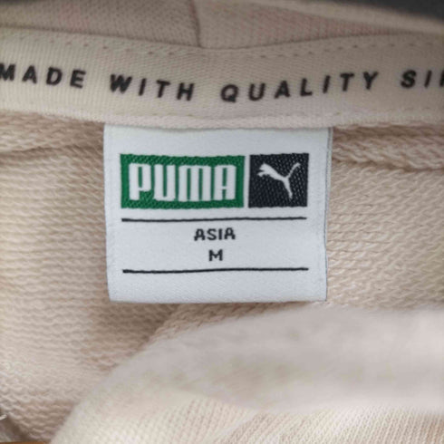 プーマ PUMA ロゴプリント クロップドパーカー レディース JPN:M
