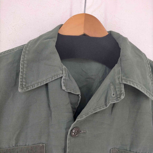 ユーエスアーミー US ARMY 60S 64年会計 2nd OG107 SATTEN SHIRT メンズ