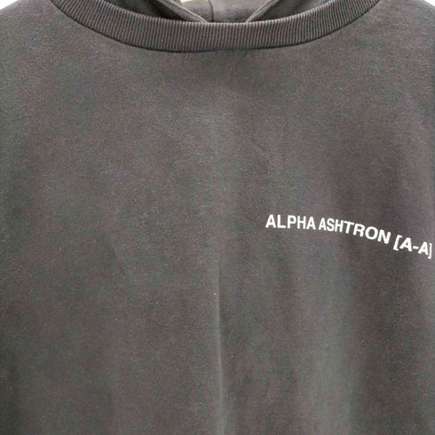 アルファアシュトロン ALPHA ASHTRON AA Oversized Hooded Sweatshirt メンズ FREE