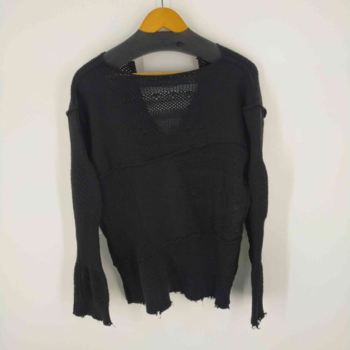 パーバーズ PERVERZE 20SS patch knit top レディース FREE