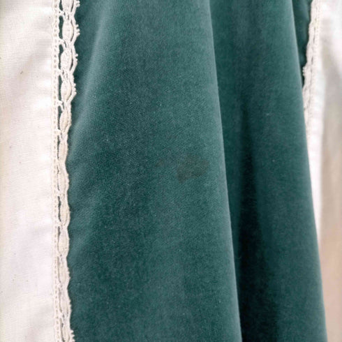 ガニーサックス GUNNE SAX 70s ベロアデザインミニドレス レディース