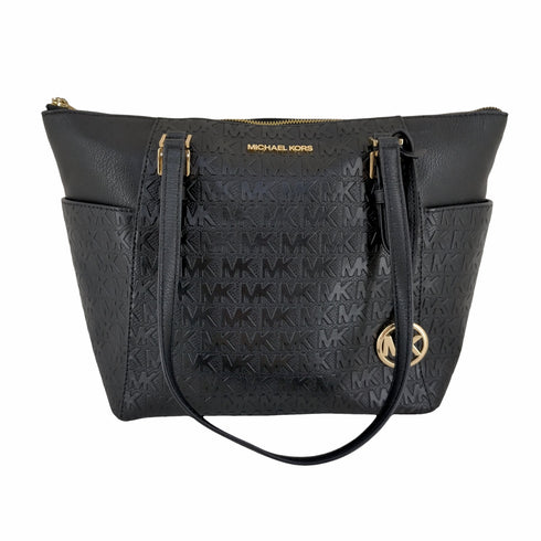 マイケルコース Michael Kors MKロゴ 型押し トートバック レディース
