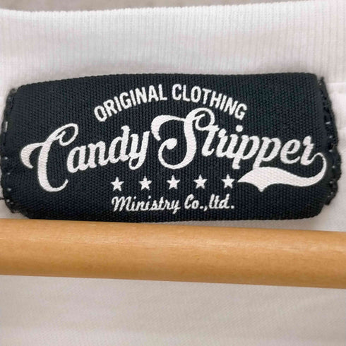 キャンディーストリッパー CANDY STRIPER フロントプリントS/S TEE レディース JPN:2