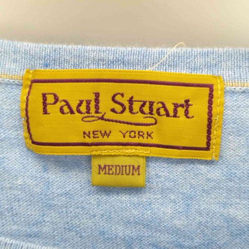ポールスチュアート Paul Stuart カシミヤ混 メランジ コットンニット レディース import:M