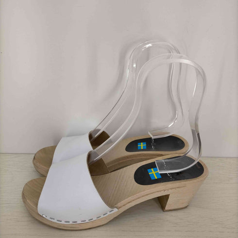 SWEDISH CLOGS レザー サボサンダル レディース 38