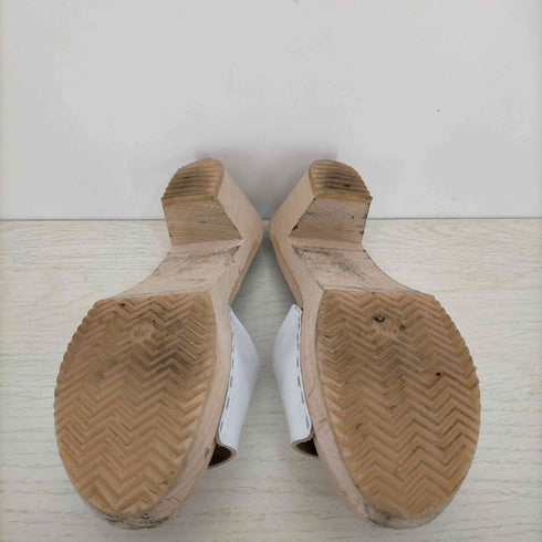 SWEDISH CLOGS レザー サボサンダル レディース 38