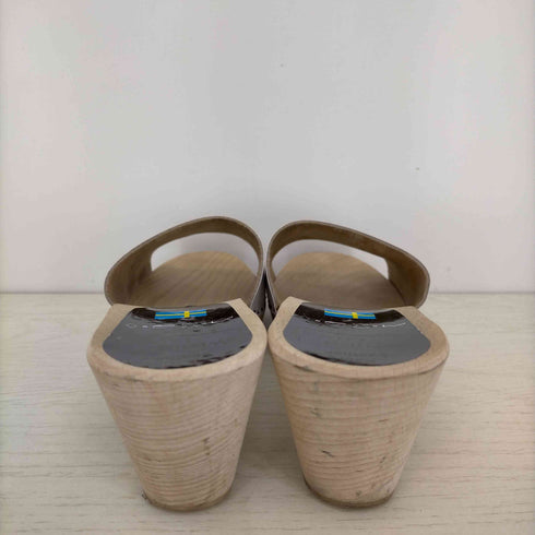SWEDISH CLOGS レザー サボサンダル レディース 38