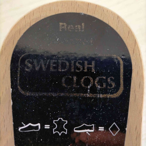 SWEDISH CLOGS レザー サボサンダル レディース 38