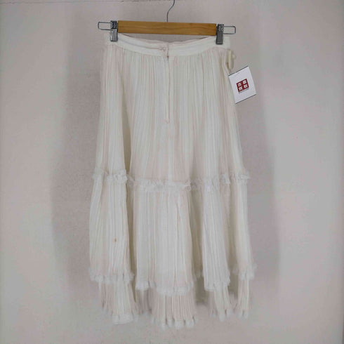 ジェシカガニーズ JESSICA GUNNIES 70s MADE IN USA プリーツ フリルデザインスカート レディース 9