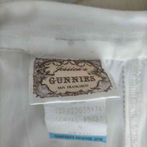 ジェシカガニーズ JESSICA GUNNIES 70s MADE IN USA プリーツ フリルデザインスカート レディース 9