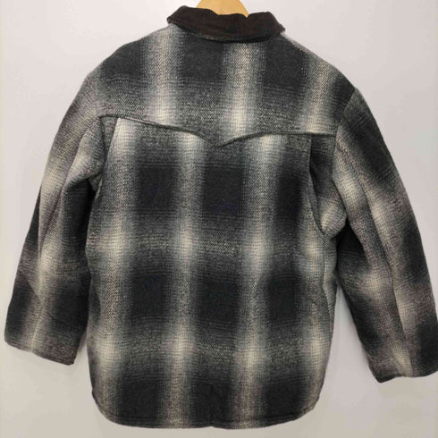 サンタ フェ トレイル SANTA FE TRAIL 80s USA製 オンブレシャドウチェックカバーオール メンズ import:M