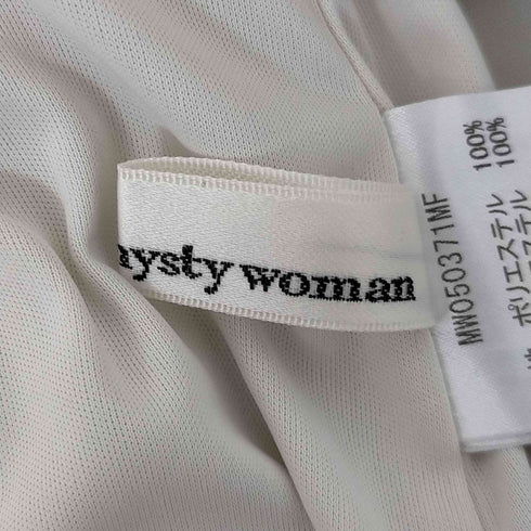 ミスティーウーマン mysty woman サス付き前ボタンスカート レディース FREE