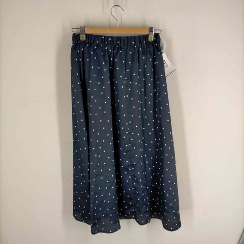 バビロン BABYLONE ドットイレヘムスカート レディース 38