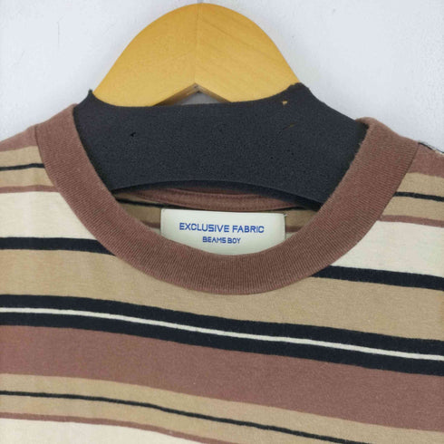 ビームスボーイ BEAMS BOY 21SS マルチボーダークルーネックショートスリーブTシャツ レディース