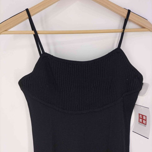 ザラ ZARA Ribbed Knit Dress リブニットドレス ワンピース レディース import:L