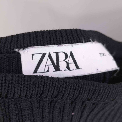 ザラ ZARA Ribbed Knit Dress リブニットドレス ワンピース レディース import:L