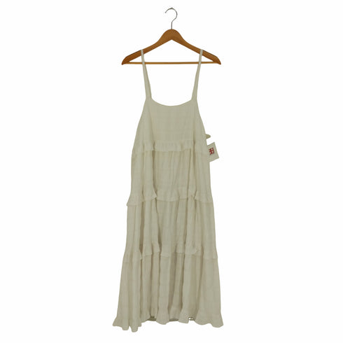 アリーバイダブルクローゼット Alley w closet フリルティアードキャミワンピース レディース