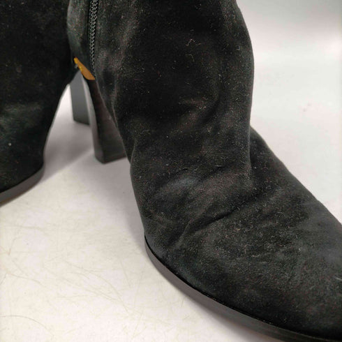 ランバンオンブルー LANVIN en Bleu スウェード ショート ブーツ レディース JPN:23