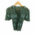 プリーツプリーズイッセイミヤケ PLEATS PLEASE ISSEY MIYAKE 2000SS 花柄 フラワープリント メッシュ ショートスリーブ プリーツシャツ レディース JPN:3