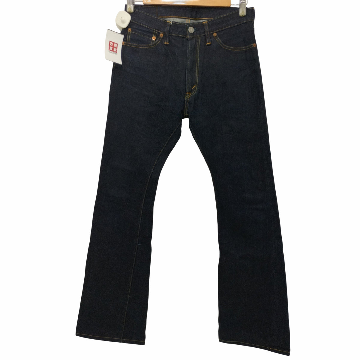 THE FLAT HEAD 3007 ブーツカット デニムパンツ 32 濃紺 FLAT THE HEAD 