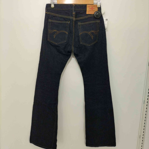 ザファットヘッド the flat head 3007 インディゴ 赤耳 インディゴブルー ブーツカットデニムパンツ メンズ 31