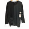 ニーア クロージング NieR CLOTHING ハーフ ストライプ フロント プリント ドッキング L/S Tシャツ メンズ FREE