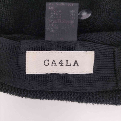 カシラ CA4LA アクリルナイロン ベレー帽 メンズ