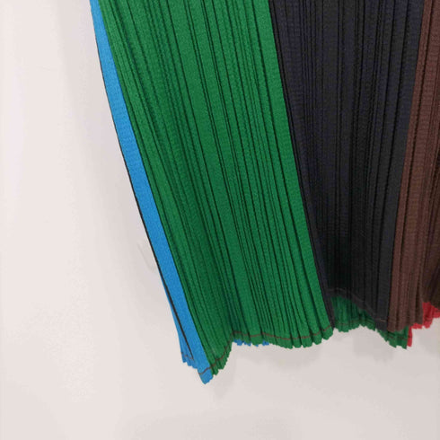 プリーツプリーズイッセイミヤケ PLEATS PLEASE ISSEY MIYAKE 2001AW マルチカラー プリーツカットソー レディース JPN:4
