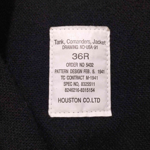ヒューストン HOUSTON Tank Comanders Jacket フライトジャケット メンズ 36R