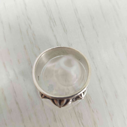 SILVER刻印 インディアンジュエリー シルバーリング メンズ 20号