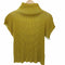 プリーツプリーズイッセイミヤケ PLEATS PLEASE ISSEY MIYAKE 2003SS ギンガムチェック タートルネック ショートスリーブ プリーツカットソー レディース JPN:3