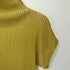 プリーツプリーズイッセイミヤケ PLEATS PLEASE ISSEY MIYAKE 2003SS ギンガムチェック タートルネック ショートスリーブ プリーツカットソー レディース JPN:3
