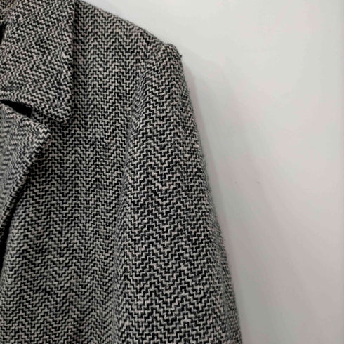 ペンドルトン PENDLETON 70S 黄タグ USA製 ウールツイードチェスターコート レディース