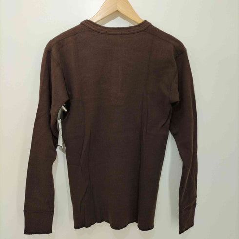 ヘルスニット Healthknit ヘンリーネックL/S TEE ロングスリーブTシャツ メンズ M