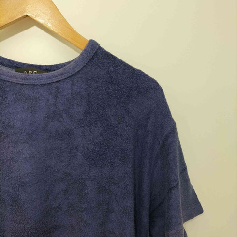 アーペーセー A.P.C. パイル地 半袖Tシャツ S/S TEE メンズ S