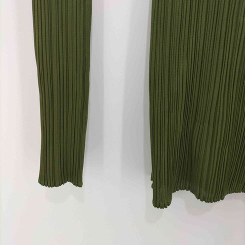 プリーツプリーズイッセイミヤケ PLEATS PLEASE ISSEY MIYAKE 1998 定番 ハイネック プリーツロングスリーブカットソー レディース JPN:3
