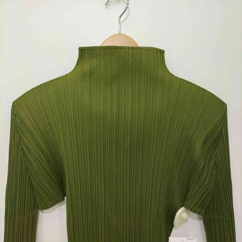 プリーツプリーズイッセイミヤケ PLEATS PLEASE ISSEY MIYAKE 1998 定番 ハイネック プリーツロングスリーブカットソー レディース JPN:3