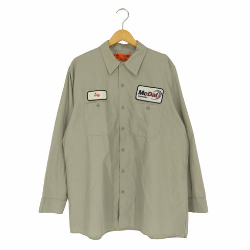 レッドキャップ RED CAP Regent Long Sleeve Work Shirt リージェントロングスリーブワークシャツ メンズ import:XL