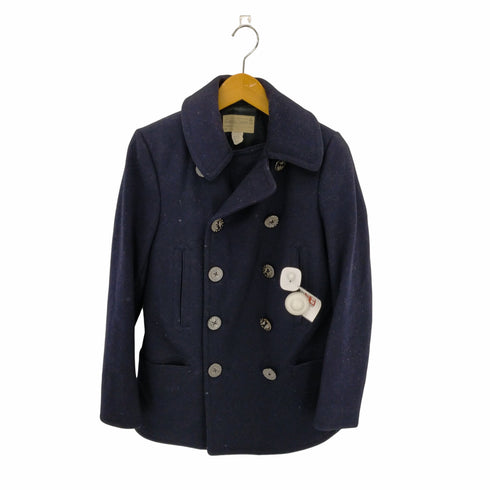 ダブルアールエル ラルフローレン RRL RALPH LAUREN U.S.NAVY 13スター 10ボタン メルトン Pコート メンズ JPN:2