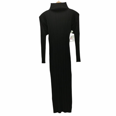 プリーツプリーズイッセイミヤケ PLEATS PLEASE ISSEY MIYAKE 2000AW ハイネック プリーツロングワンピース レディース 4