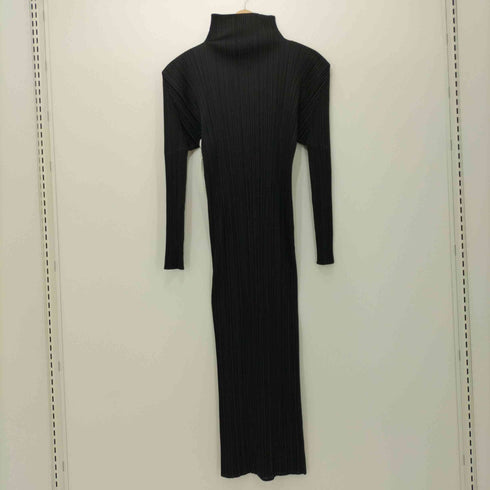 プリーツプリーズイッセイミヤケ PLEATS PLEASE ISSEY MIYAKE 2000AW ハイネック プリーツロングワンピース レディース 4