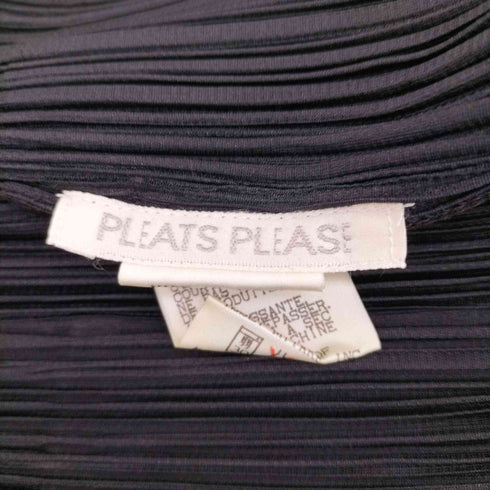 プリーツプリーズイッセイミヤケ PLEATS PLEASE ISSEY MIYAKE 2000AW プリーツロングカーディガン レディース JPN:4 4