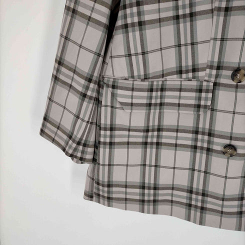 エイチアンドエム H&M ビッグサイズダブルテーラードジャケット レディース JPN:XL