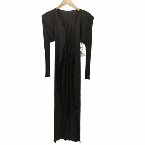 プリーツプリーズイッセイミヤケ PLEATS PLEASE ISSEY MIYAKE 2006AW プリーツロングカーディガン レディース JPN:3