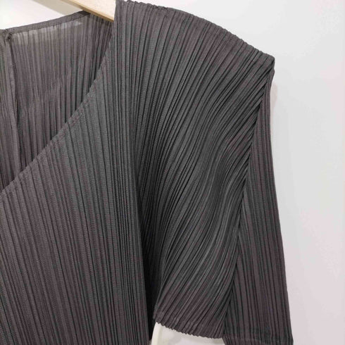 プリーツプリーズイッセイミヤケ PLEATS PLEASE ISSEY MIYAKE 2006AW プリーツロングカーディガン レディース JPN:3