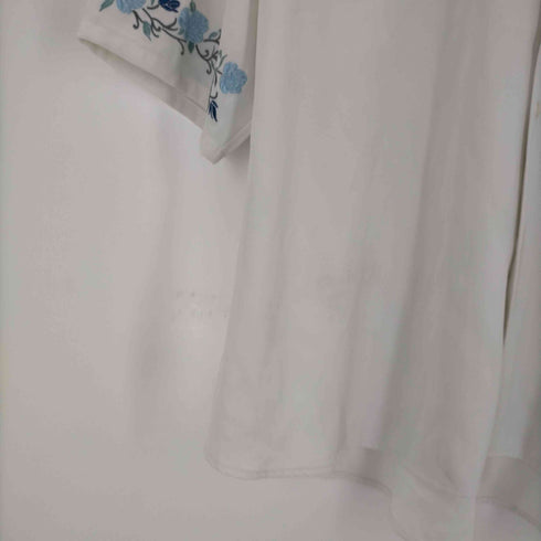 ハレ HARE 23SS トロミシシュウシャツSS メンズ JPN:M