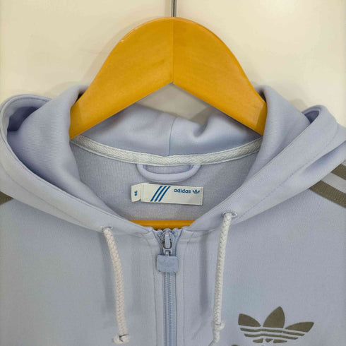 アディダスオリジナルス adidas Originals トレフォイルロゴ 3ストライプ フーデットトラックジャケット レディース 38