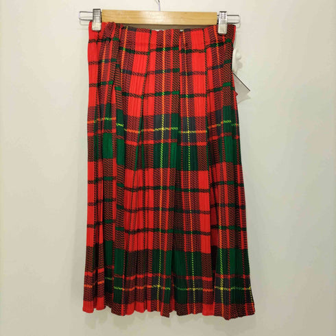 プリーツプリーズイッセイミヤケ PLEATS PLEASE ISSEY MIYAKE 2001AW タータンチェック プリーツスカート レディース JPN:3