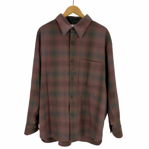 ユニクロユー UNIQLO U ヘビーフランネルオーバーサイズシャツ メンズ JPN:XL